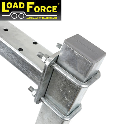 Winch post 2 x 3 inch post for 50mm draw bar - Trailer Spares Direct