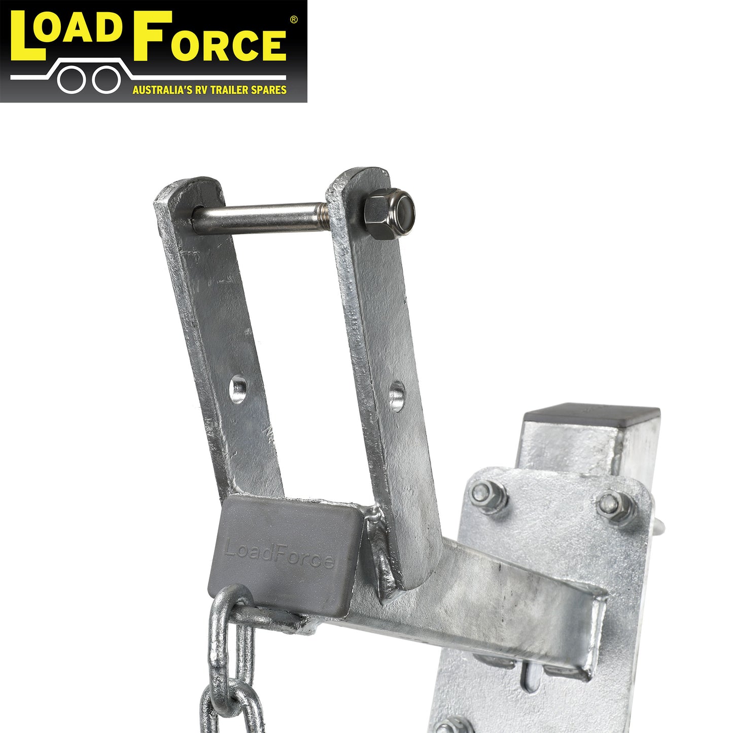 Winch post 3 x 3 inch heavy-duty for 75-100mm draw bar - Trailer Spares Direct