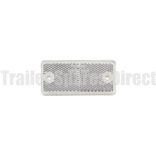 Narva reflector 90 x 40mm rectangle bolt-on - Clear