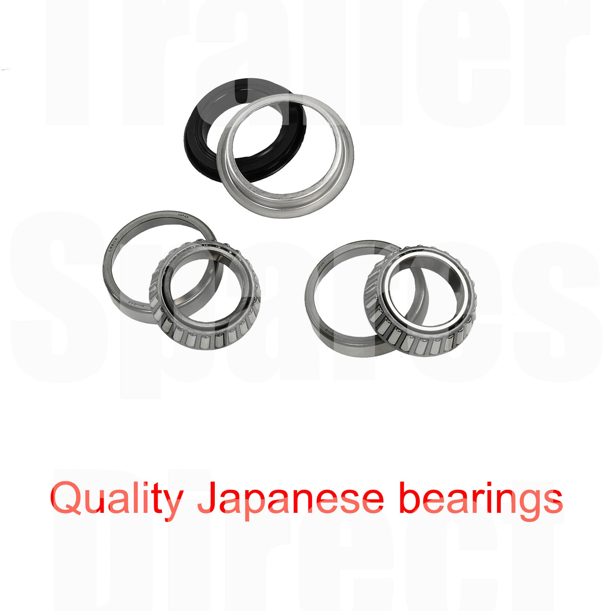 Bearing kit - SL Parallel Japanese bearings with marine seal - 1 set - Trailer Spares Direct