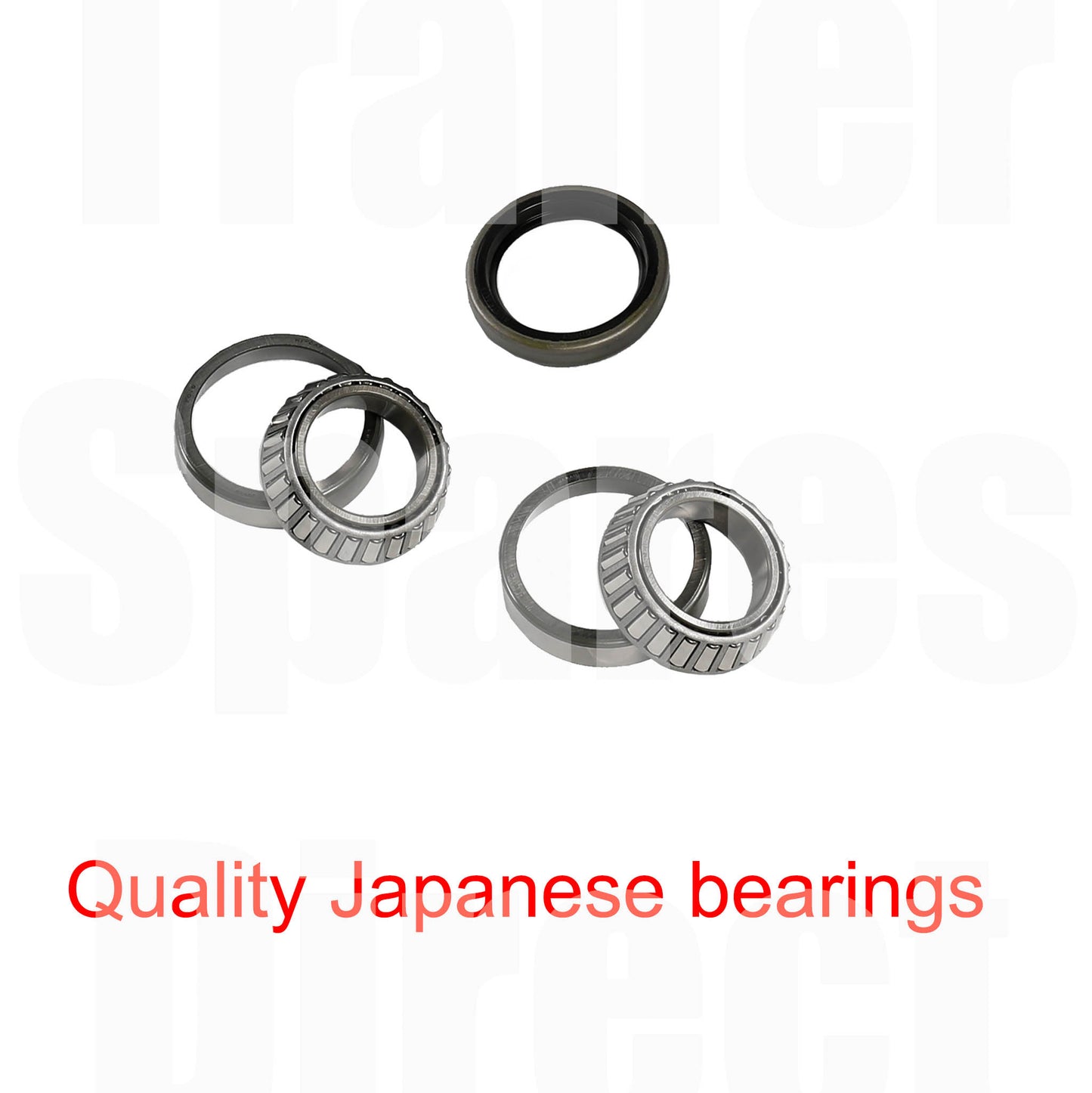 Bearing kit - SL Parallel Japanese bearings with road seal - 1 set - Trailer Spares Direct