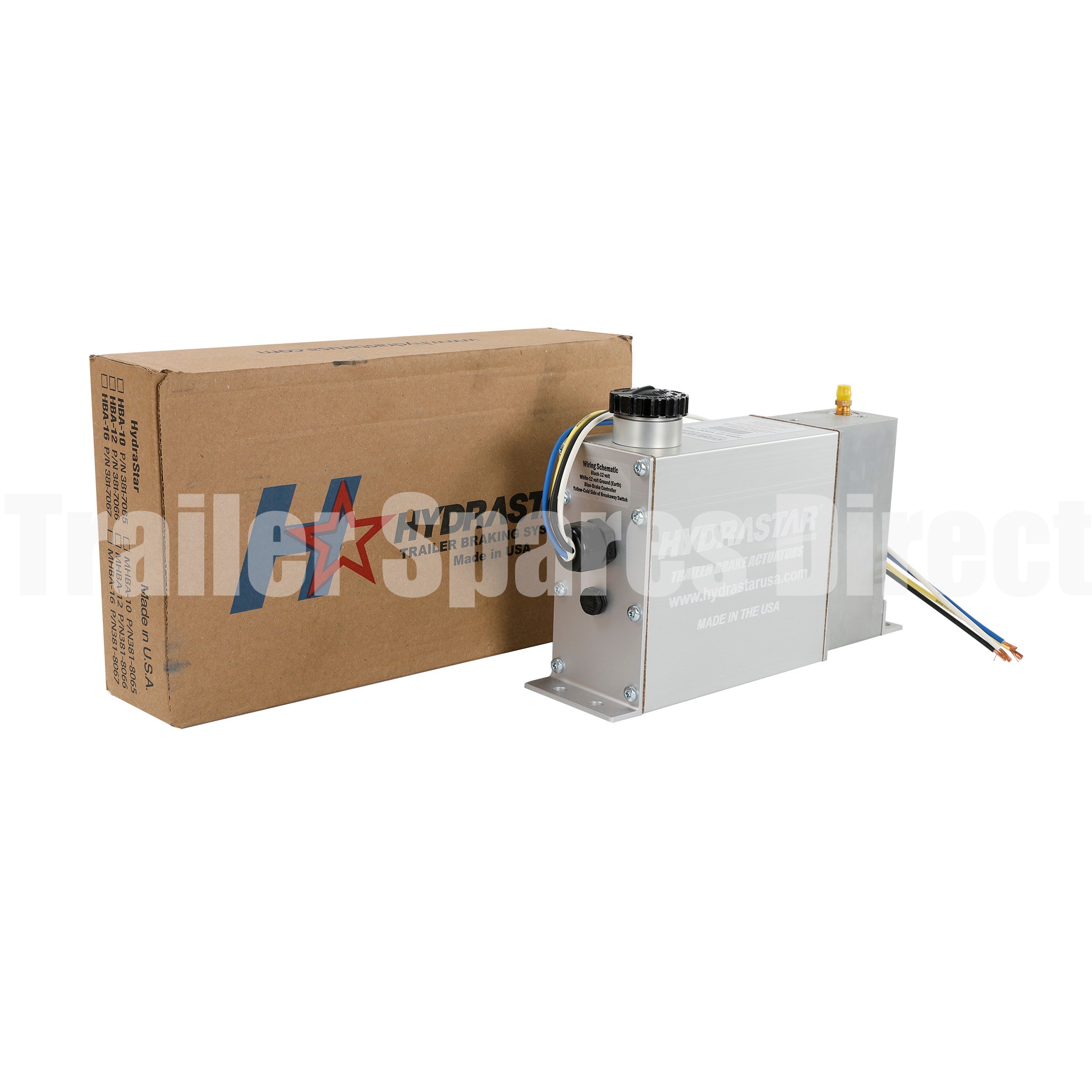 Hydrastar trailer brake actuator