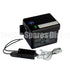 Trailer battery breakaway kit with voltage meter