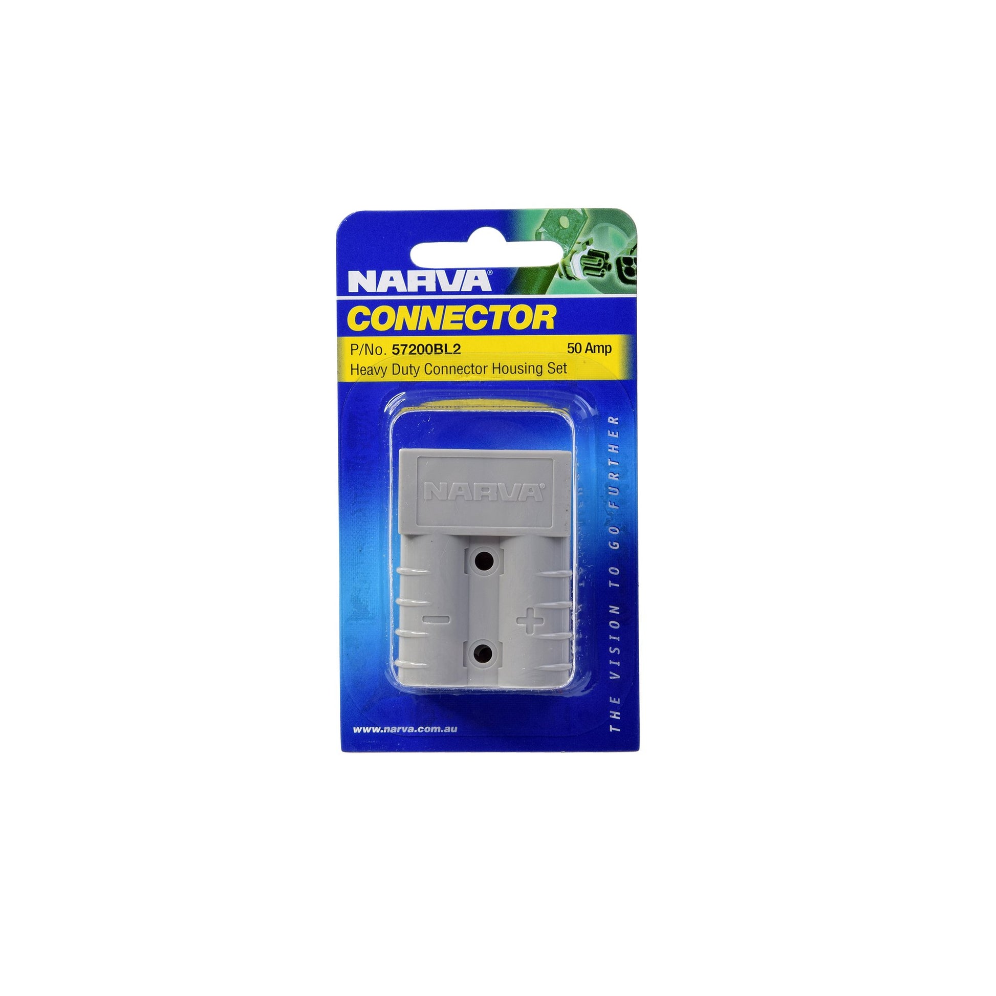 Heavy-duty 50amp connector housing - Anderson-type plug - Trailer Spares Direct