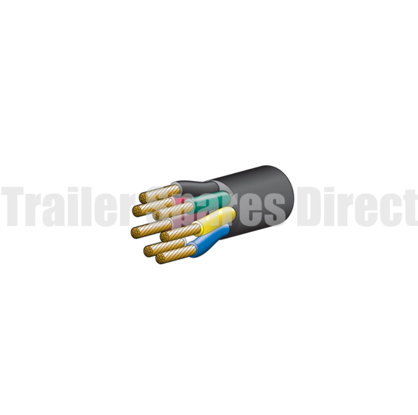 Trailer wire 7 core 3mm