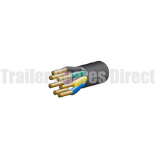 7 core trailer wire 3mm 10amp - sold per metre - Trailer Spares Direct