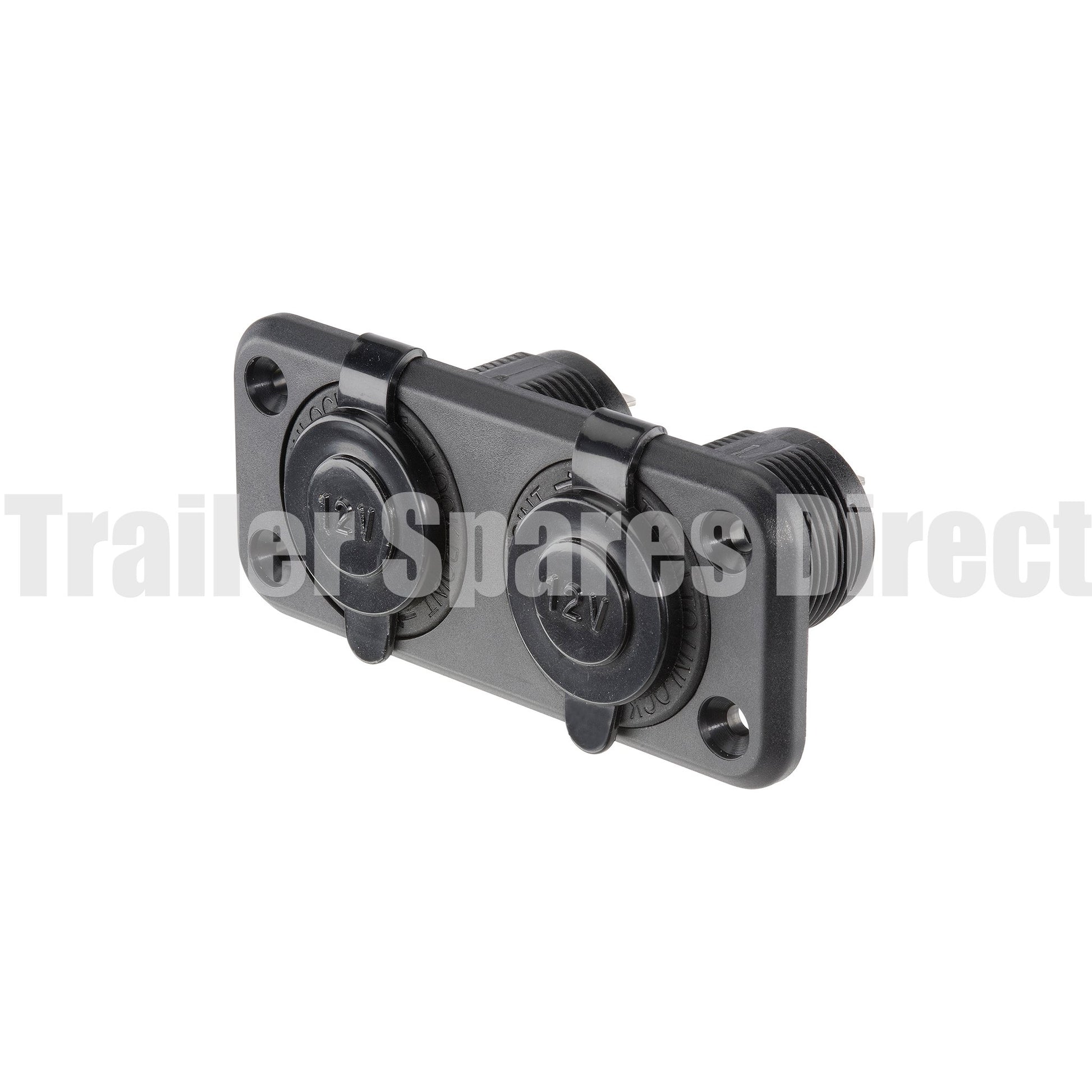 Narva heavy-duty twin accessory sockets - Trailer Spares Direct