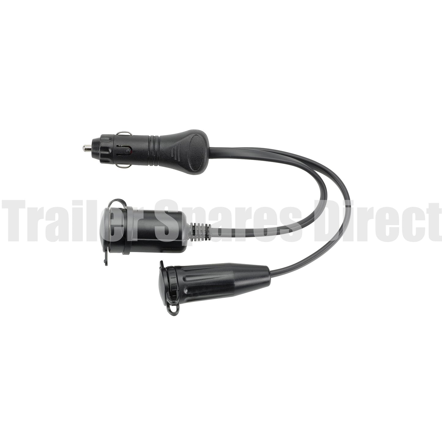 Narva heavy-duty adapter - cigarette lighter plug to Merit and accessory sockets - Trailer Spares Direct