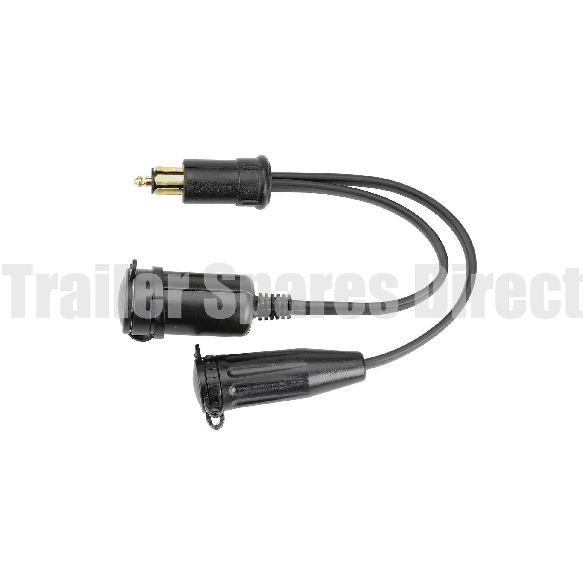Narva heavy-duty adapter - Merit plug to Merit and accessory sockets - Trailer Spares Direct