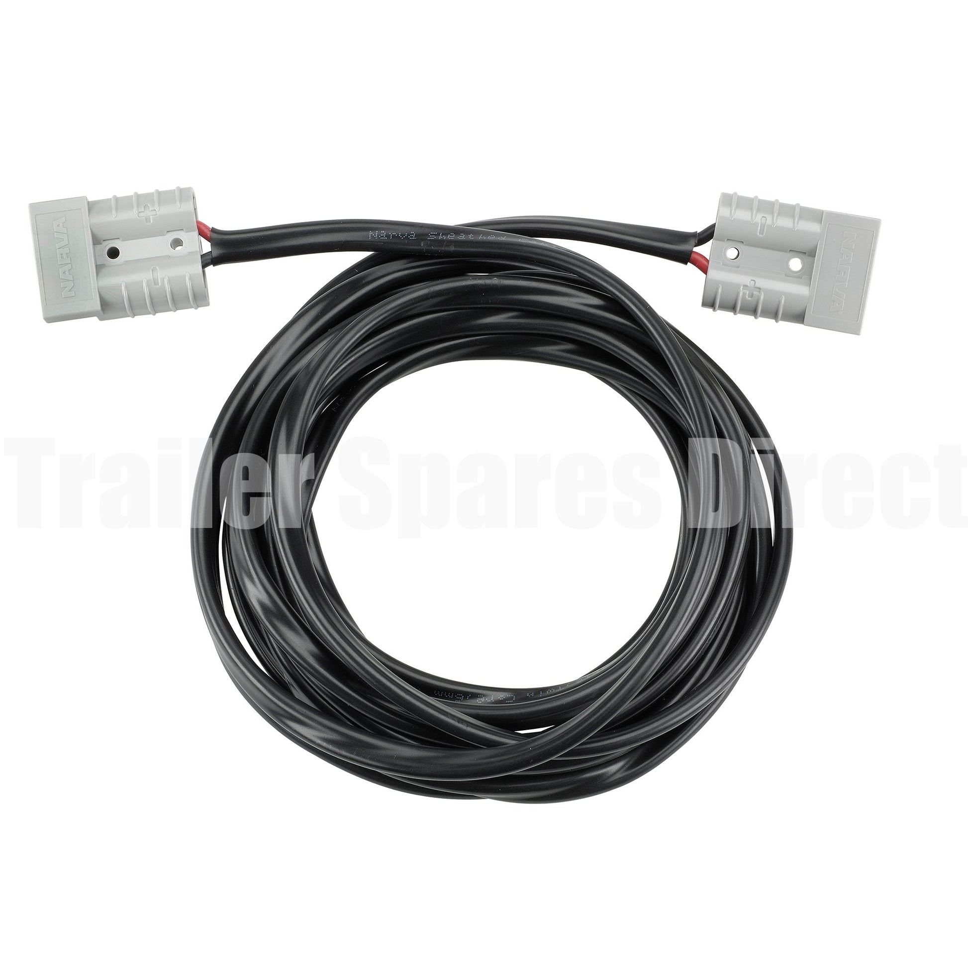 Heavy duty 5m Anderson Plug extension lead 50amp - Trailer Spares Direct