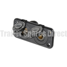 Narva heavy-duty twin accessory - Merit sockets - Trailer Spares Direct