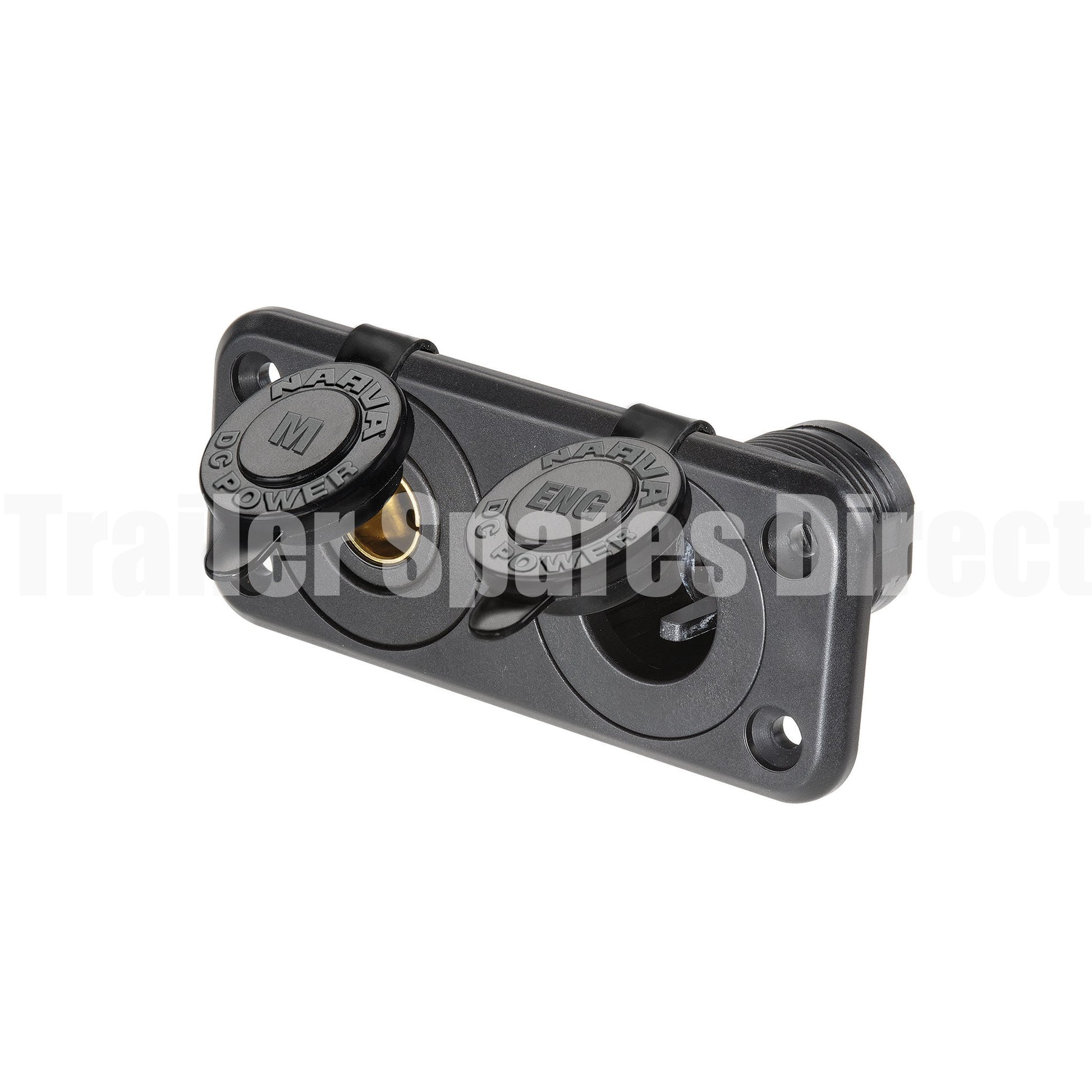 Narva heavy-duty twin Merit - Engel type sockets - Trailer Spares Direct