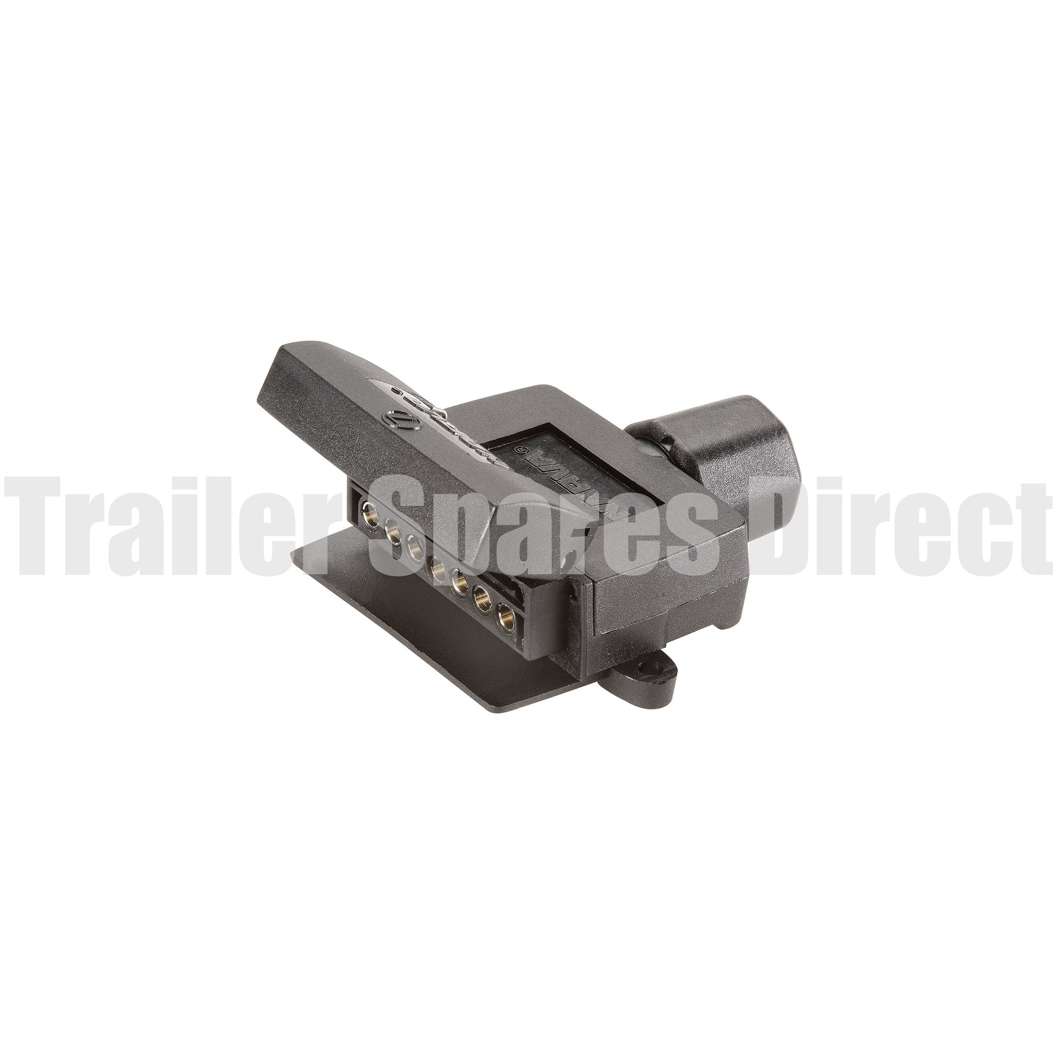 narva 7 pin flat plastic socket tow vehicle