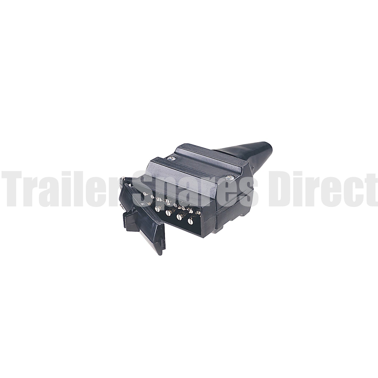 12 pin flat plastic trailer plug - Trailer Spares Direct