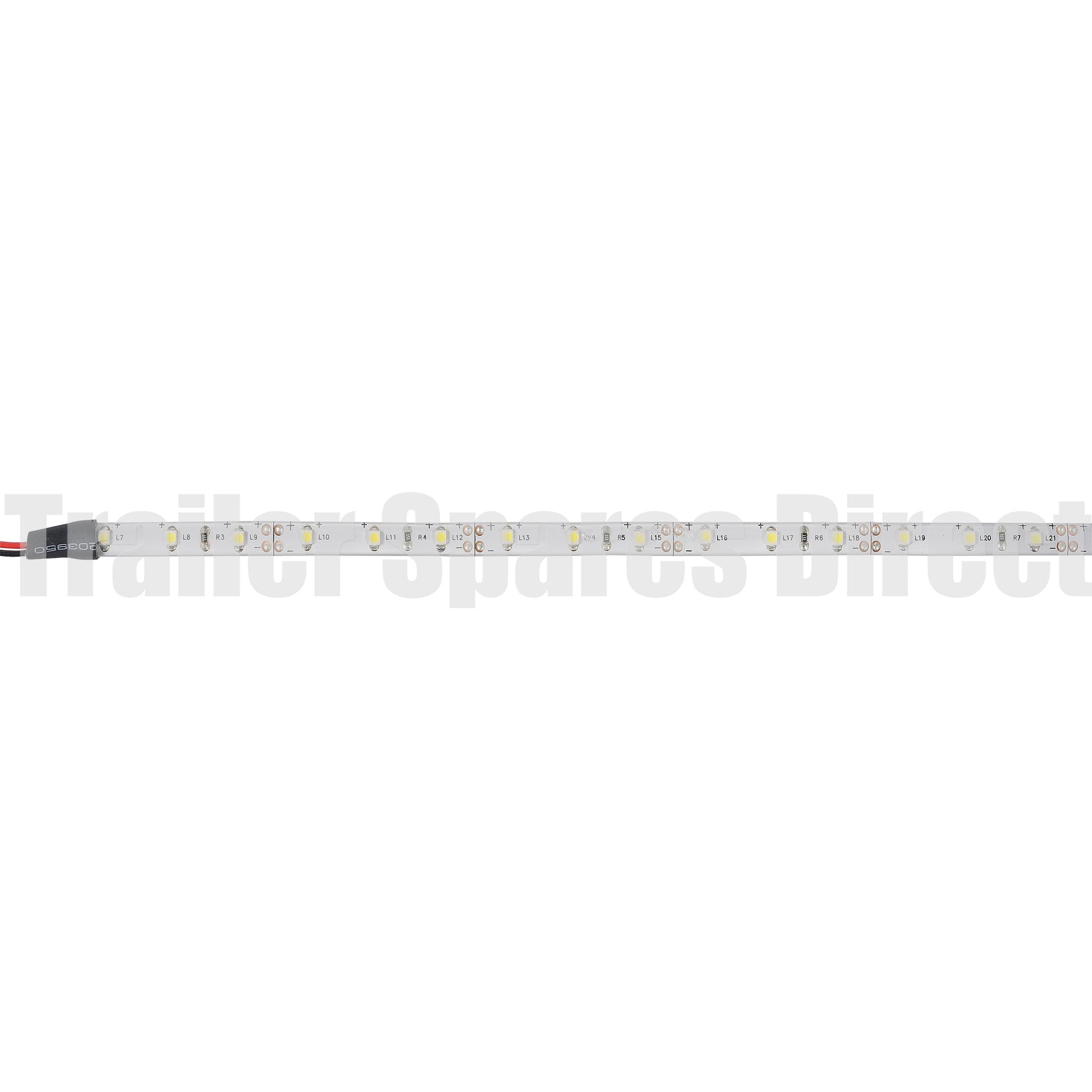Narva LED tape strip 12 volt high output cool white 600mm - Trailer Spares Direct