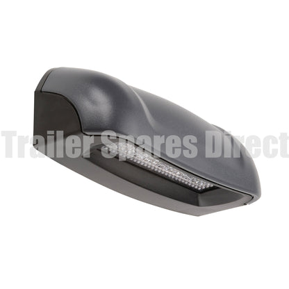 Narva LED licence plate lamp 10-30 volt with 0.5m cable - black base - Trailer Spares Direct