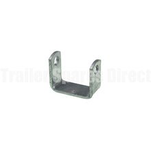 3 inch flat roller bracket galvanised - Trailer Spares Direct