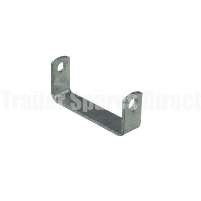 6 inch flat roller bracket galvanised - Trailer Spares Direct