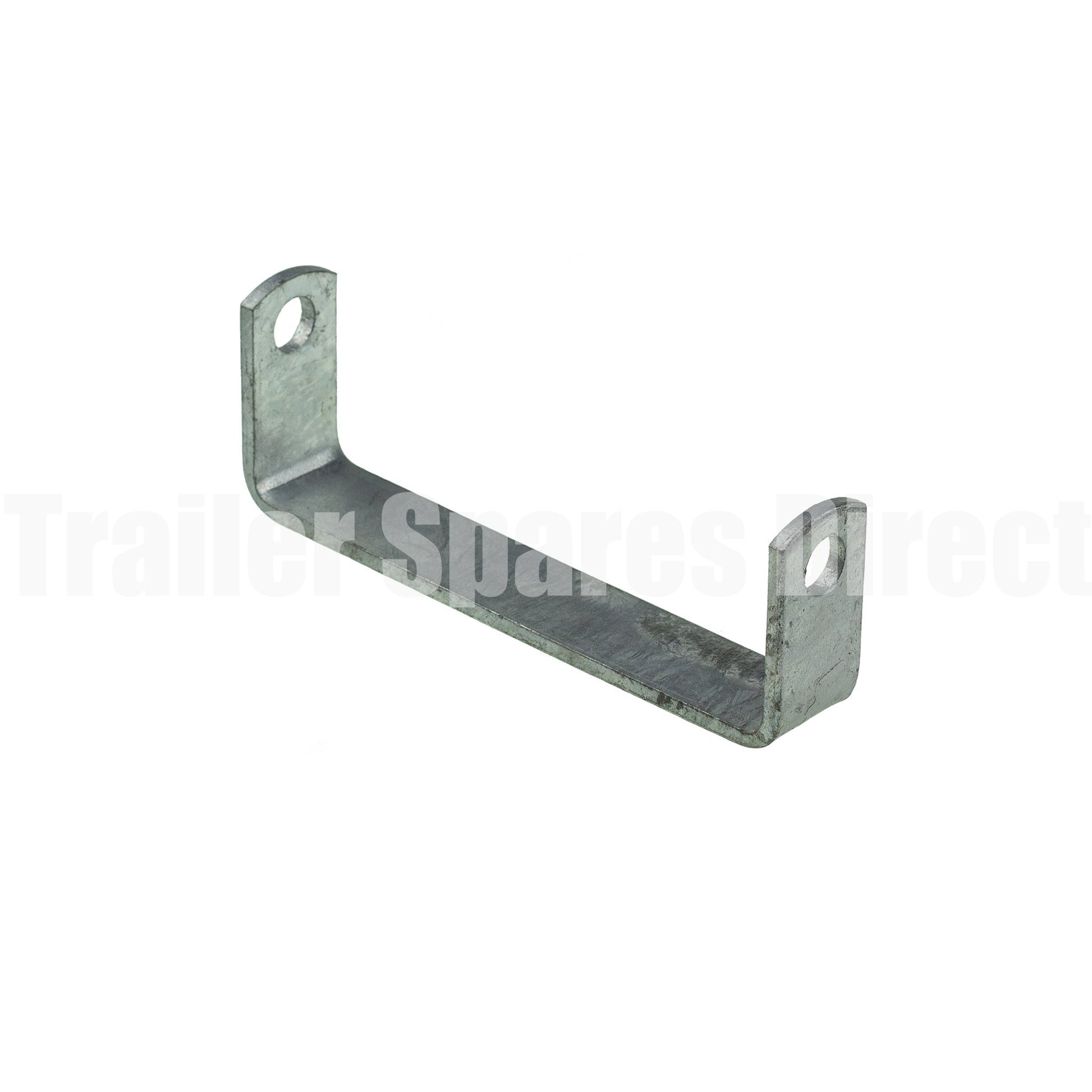 8 inch flat roller bracket galvanised - Trailer Spares Direct