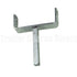 6 inch single stem flat roller boat trailer bracket