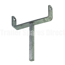 8 inch single stem flat roller bracket - Trailer Spares Direct