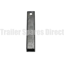 8 inch square wood drilled yoke 40mm stem galvanised - Trailer Spares Direct