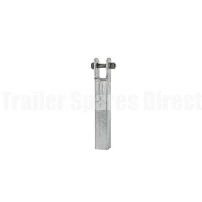 8 inch 40mm square wood yoke slimline suit fixed wobble arm - Trailer Spares Direct