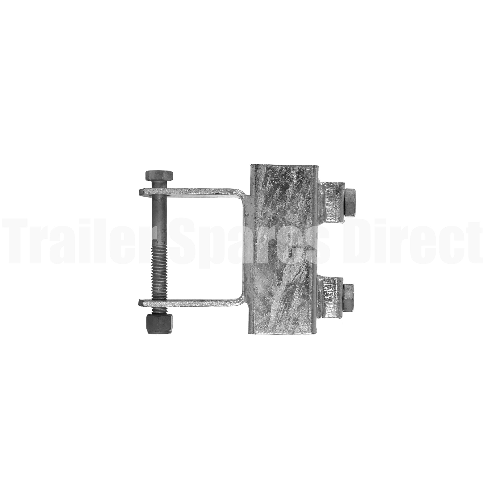 Boat trailer hardware tube slide adjuster