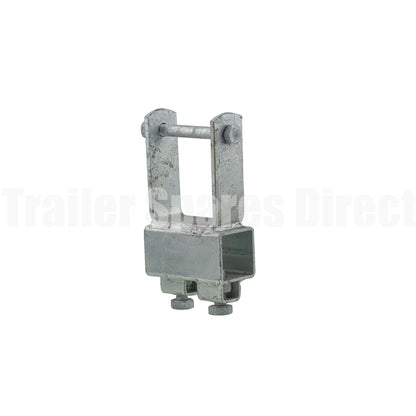 40mm tube slide adjuster 3 x 3 inch - Trailer Spares Direct