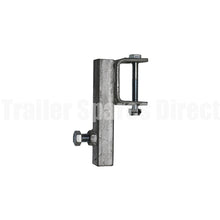 50mm tube slide adjuster 2 inch x 1 inch x 6 inch - Trailer Spares Direct
