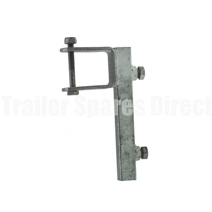 50mm tube slide adjuster 2 inch x 2 inch x 8 inch - Trailer Spares Direct