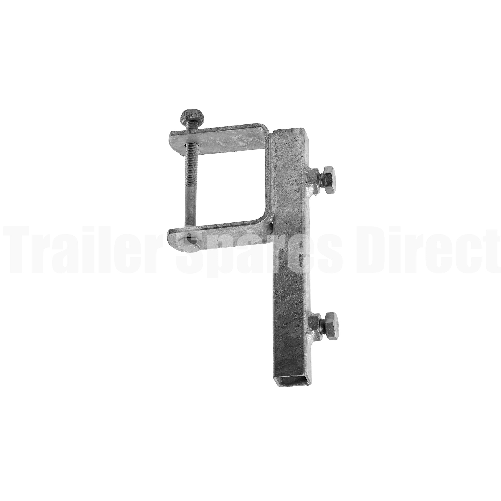 Boat trailer hardware tube slide adjuster