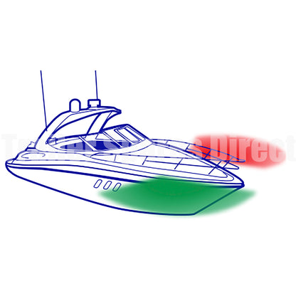 Narva Marine Navigation LED White Lamps Clear Lens 9-33v - Trailer Spares Direct