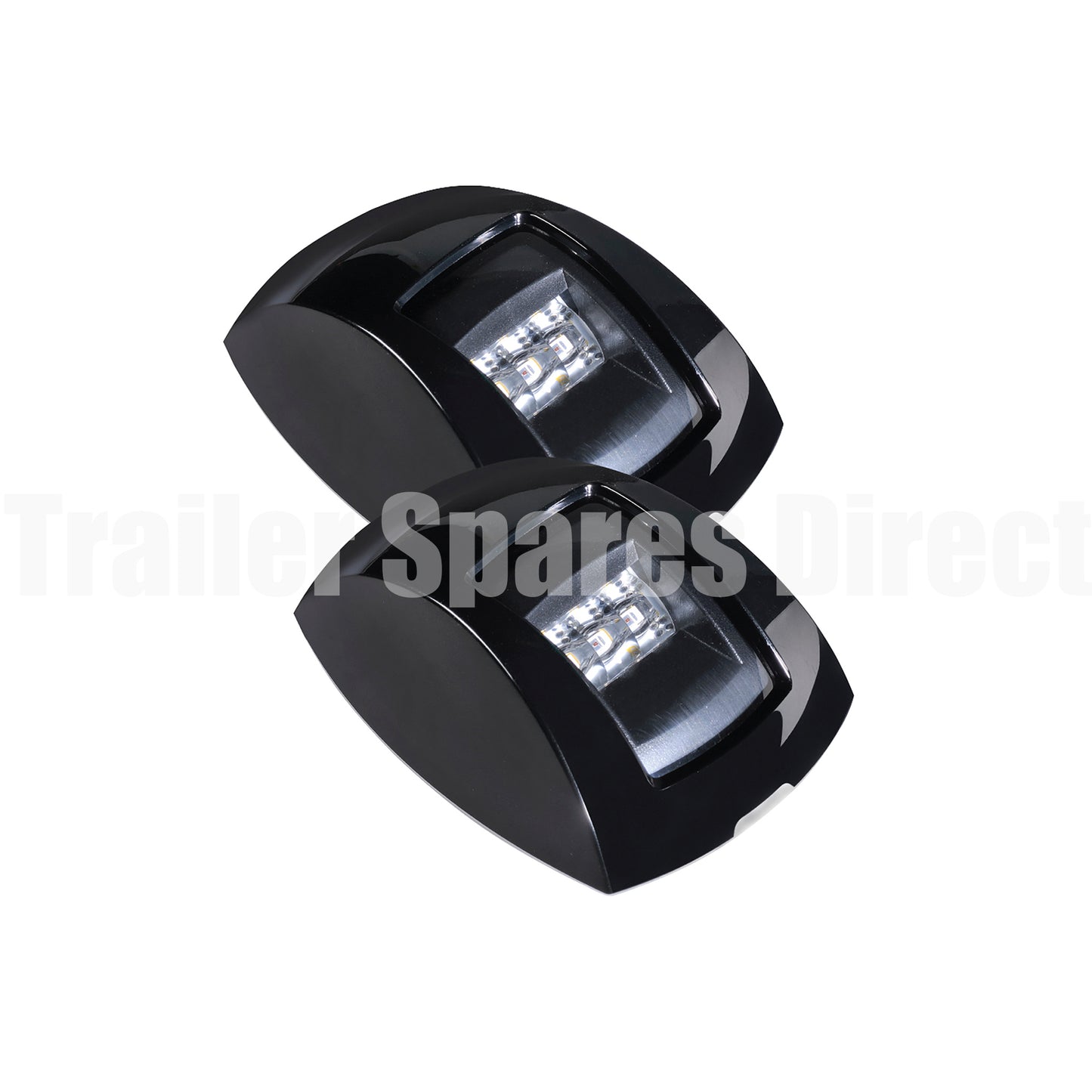 Narva Marine Navigation LED Black Lamps Clear Lens 9-33v - Trailer Spares Direct