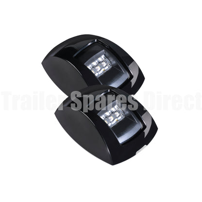 Narva Marine Navigation LED Black Lamps Clear Lens 9-33v - Trailer Spares Direct