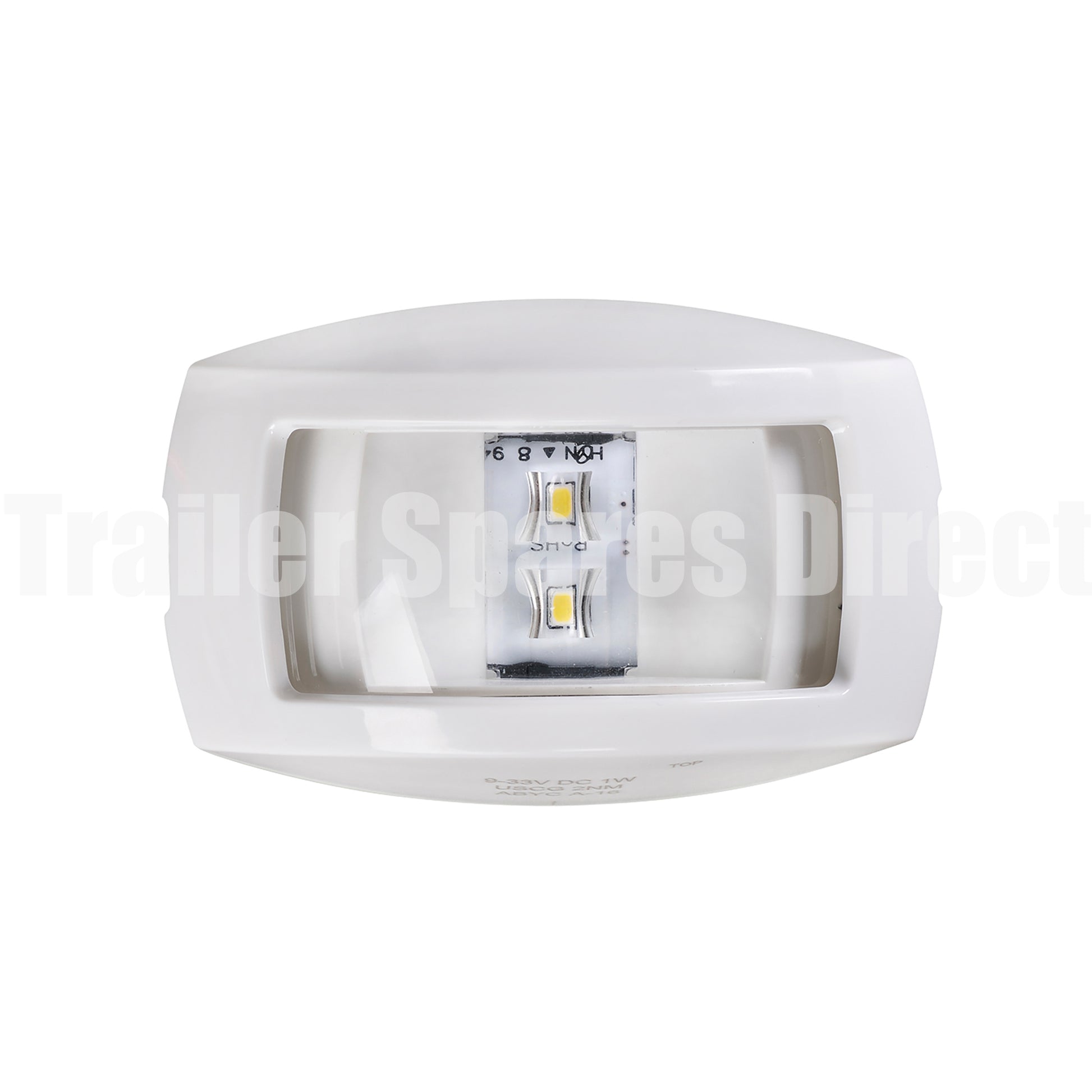 Narva Nautical Mile LED Stern White Lamp 9-33v - Trailer Spares Direct