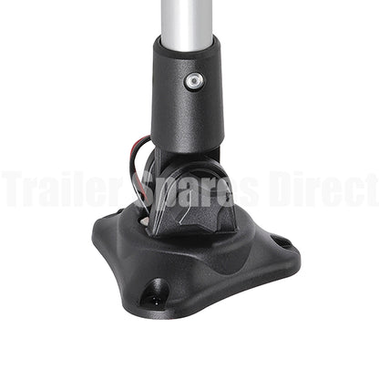 Narva 8 inch LED Fold Down Anchor Lamp 9-33v - Trailer Spares Direct