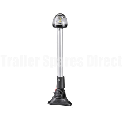 Narva 12 inch LED Fold Down Anchor Lamp 9-33v - Trailer Spares Direct