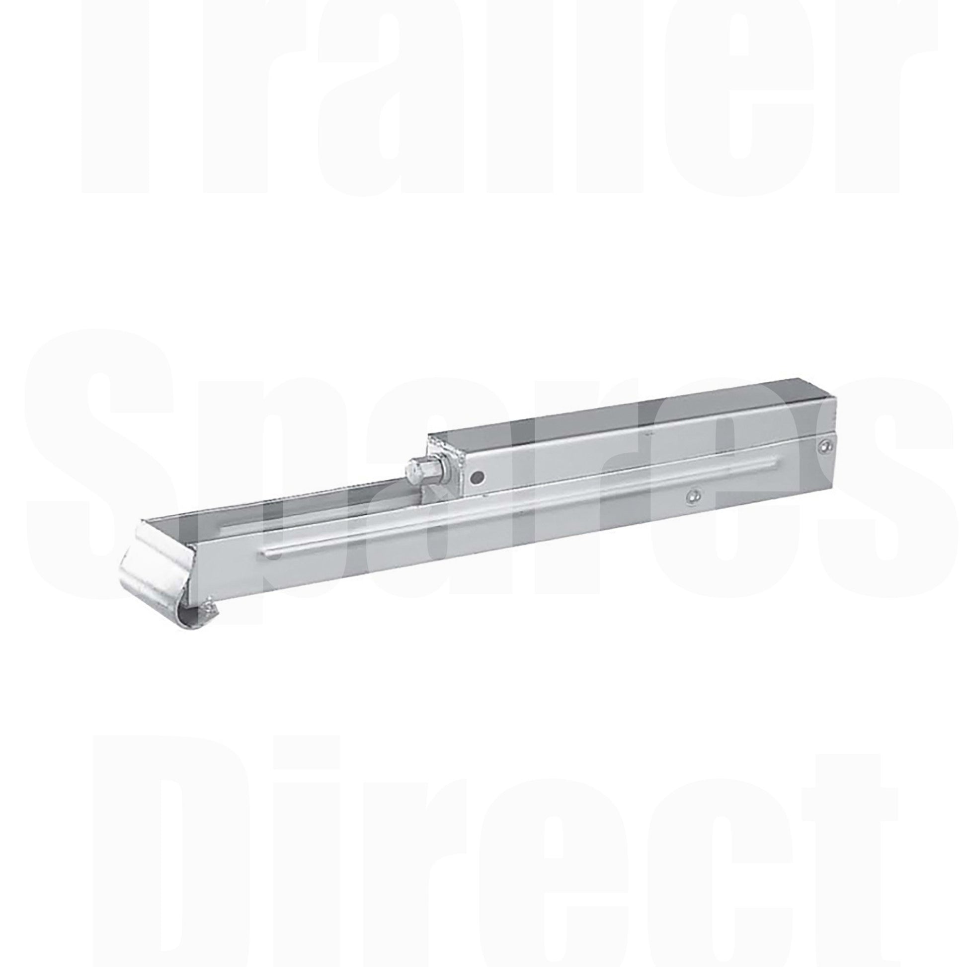 500mm adjustable landing leg - no wheel - hex head handle fitting - Trailer Spares Direct