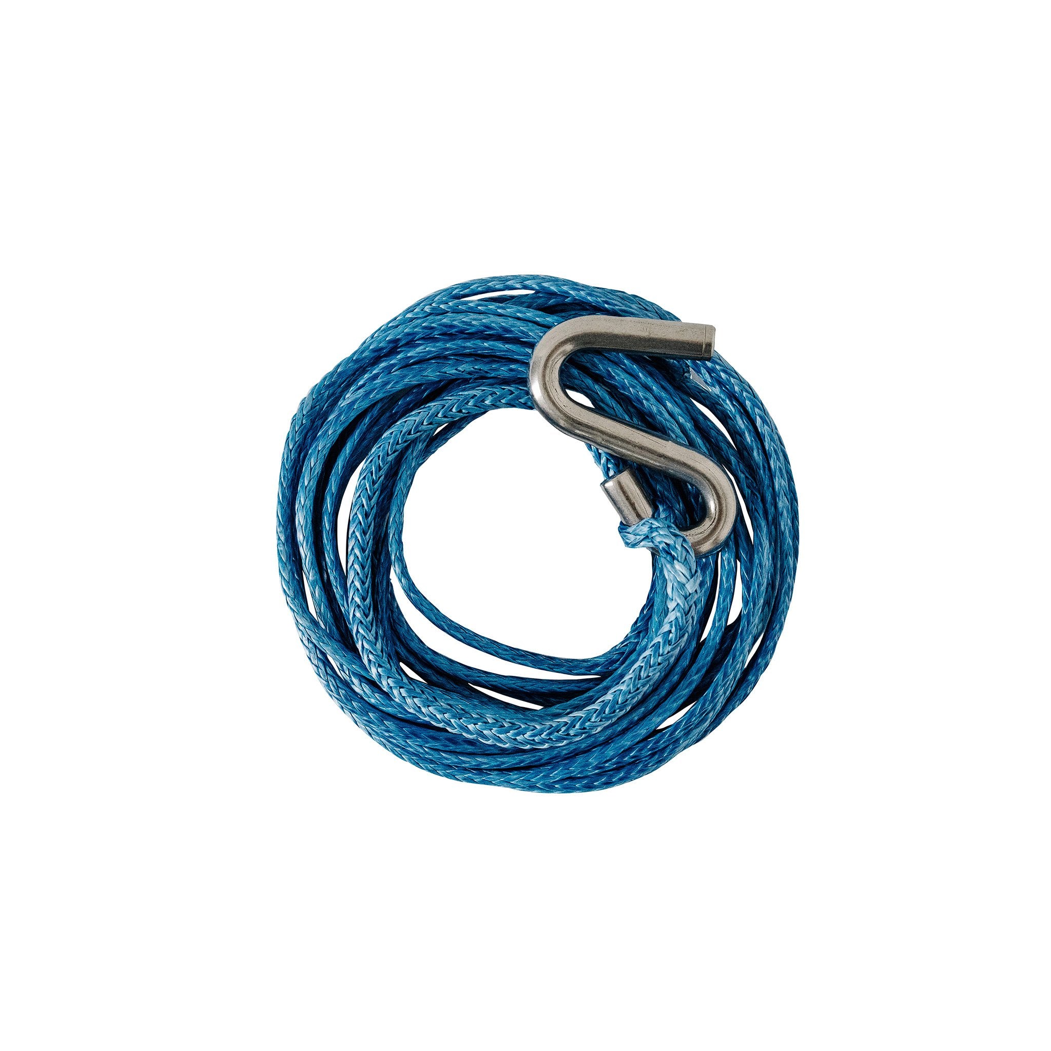 Dyneema boat winch rope with S hook