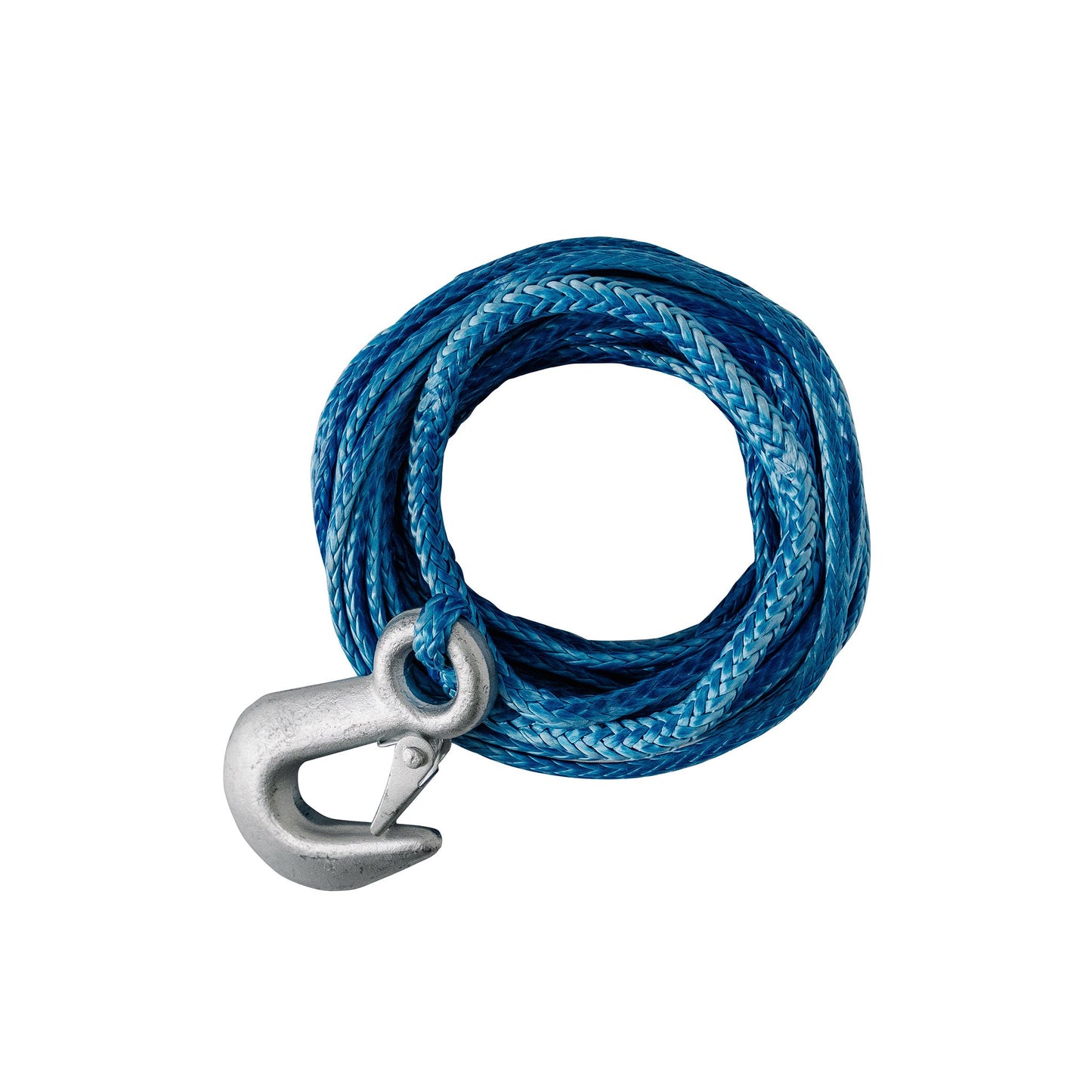 Dyneema Polyethylene Winch Rope 7.5m with S Hook 1135kg - Trailer Spares Direct