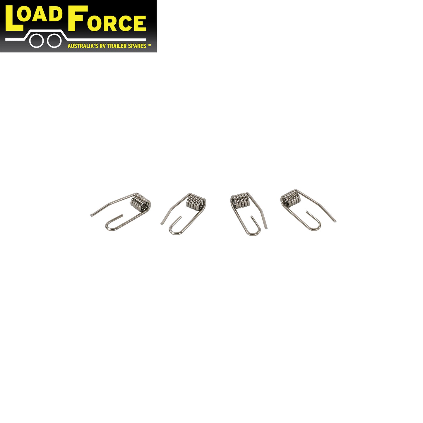 Stainless Steel Anti Rattle Spring Clips for DPT Brake Pads 4 clips - Trailer Spares Direct