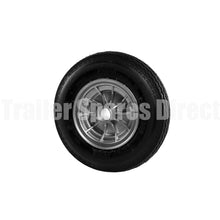 Assembled 8 inch integral alloy rim with tyre - Trailer Spares Direct