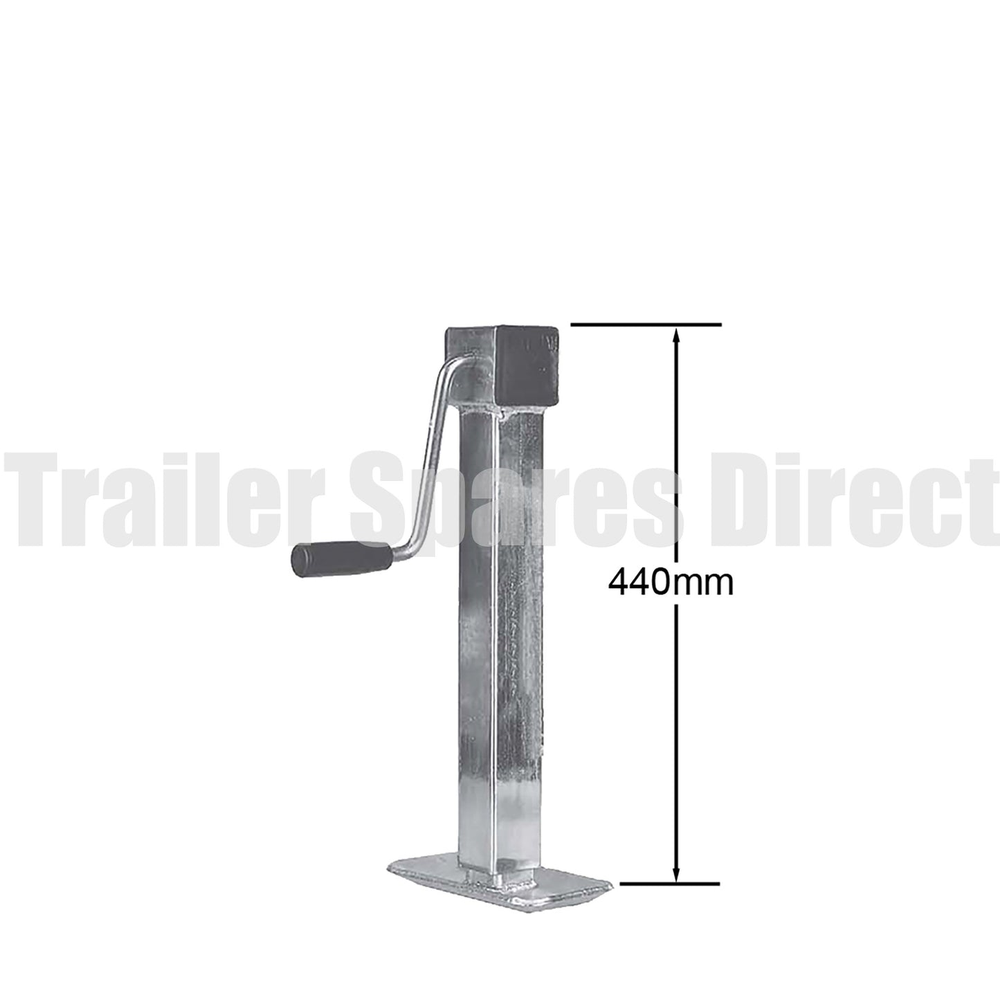Side winding adjustable stand - capacity 750kg - Trailer Spares Direct