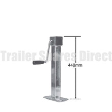Side winding adjustable stand - capacity 750kg - Trailer Spares Direct