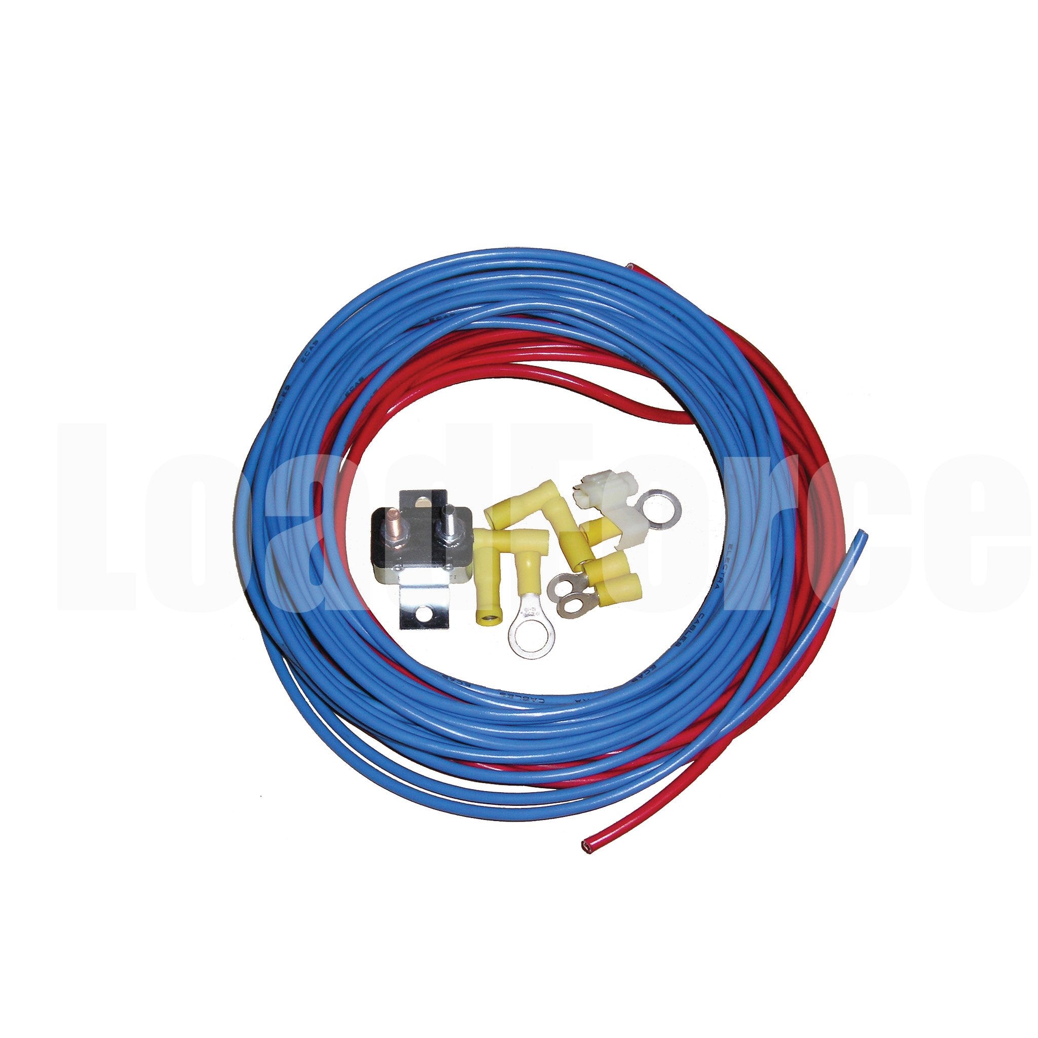 LoadForce Vehicle Brake Controller and Charge Wire Kit.