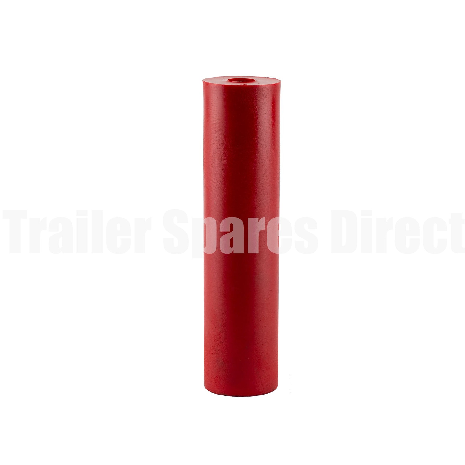 Flat bilge roller 12 inch red poly - Trailer Spares Direct