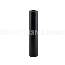 Bilge roller 12 inch black rubber - Trailer Spares Direct