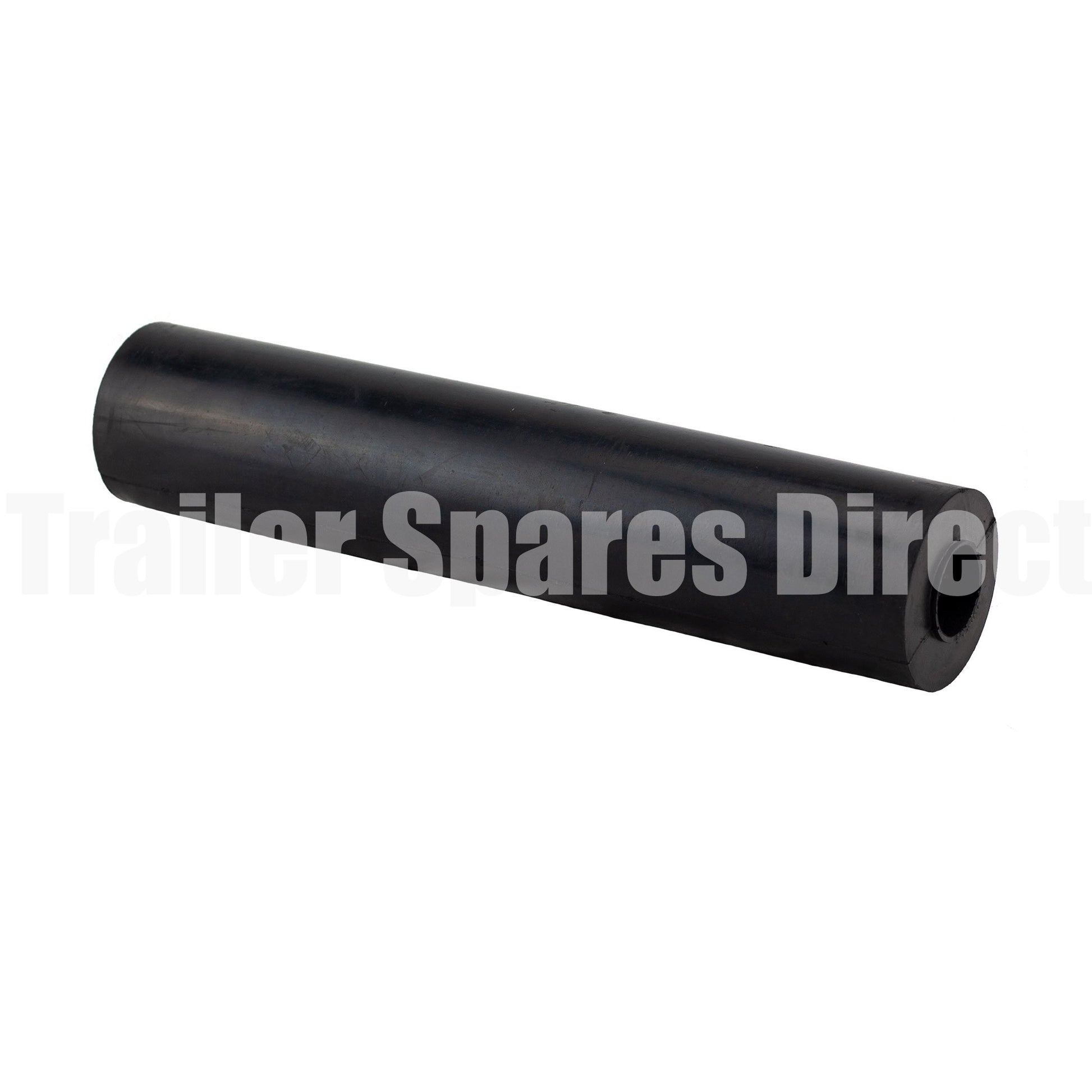 Bilge roller 12 inch black rubber - Trailer Spares Direct