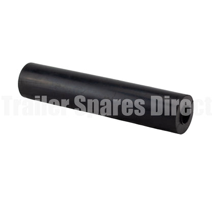 Bilge roller 12 inch black rubber - Trailer Spares Direct